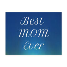 Cartão postal Melhor Mãe do Mundo