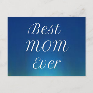 Cartão postal Melhor Mãe do Mundo