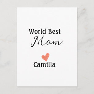 Cartão Postal Melhor mãe do mundo feliz dia das mães avó namhear