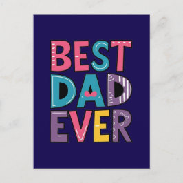 Cartão Postal Melhor Pai de Todos