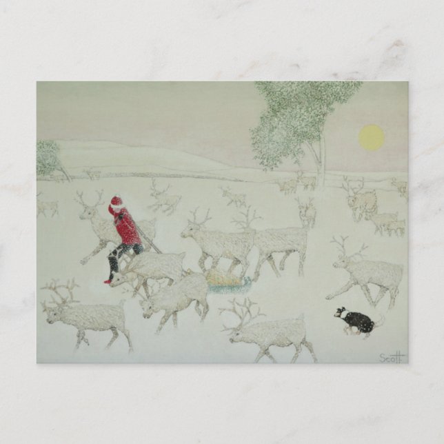 Cartão Postal Melhor pé para a frente (Frente)