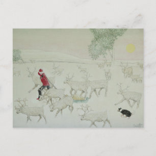 Cartão Postal Melhor pé para a frente