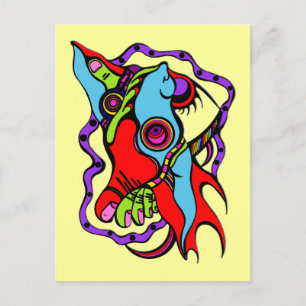 Cartão Postal Melhor Pé para Frente