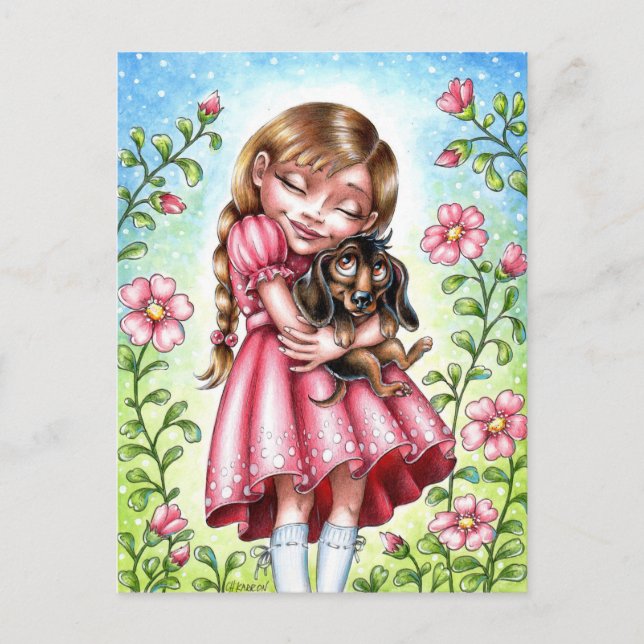 Cartão Postal Melhores Amigos (Frente)