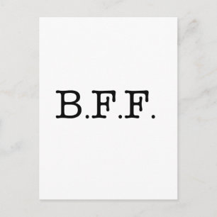Cartão Postal Melhores Amigos para Sempre