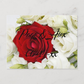 Cartão Postal Melhores desejos para recém-casados Destino de Cas