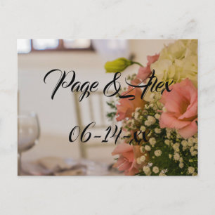 Cartão Postal Melhores desejos para recém-casados Destino de Cas