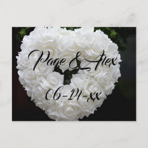 Cartão Postal Melhores desejos para recém-casados Destino de Cas