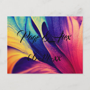 Cartão Postal Melhores desejos para recém-casados Destino de Cas