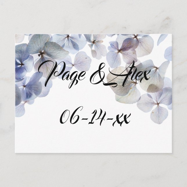 Cartão Postal Melhores desejos para recém-casados Destino de Cas (Frente)