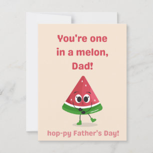 Cartão Postal Melon Dia de os pais Edition
