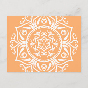 Cartão Postal Melon Mandala