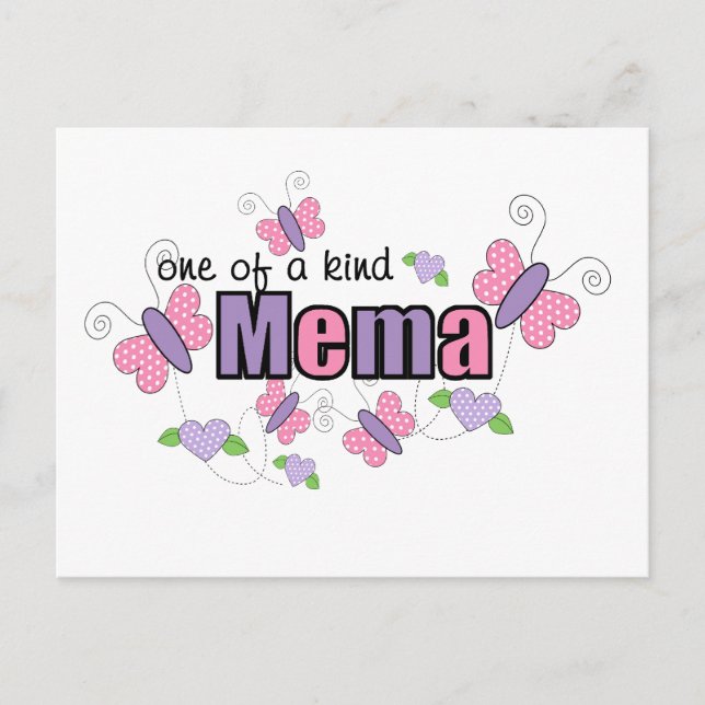 Cartão Postal Mema Única (Frente)