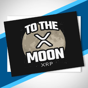 Cartão Postal Memória Criptográfica - XRP Para A Lua - Criptomoe