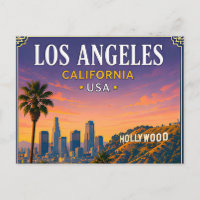🌴 Memória de Los Angeles Califórnia de Hollywood
