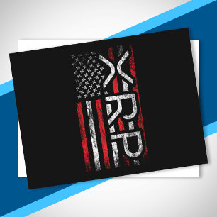 Cartão Postal Memória de Sinalizador Americano Crypto Cryptocurr
