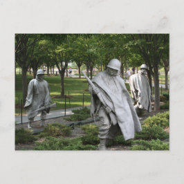 Cartão Postal Memorial da Guerra Coreana