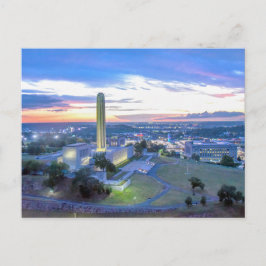 Cartão Postal Memorial da Liberdade ao Pôr-do-Sol, Kansas City, 