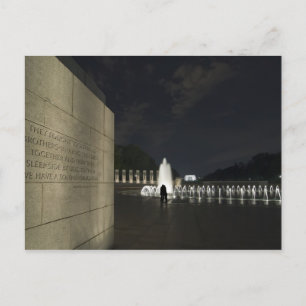Cartão postal Memorial da Segunda Guerra Mundial