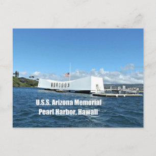 Cartão Postal Memorial da U.S.S. Arizona