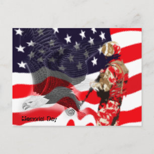 Cartão Postal Memorial Day d5