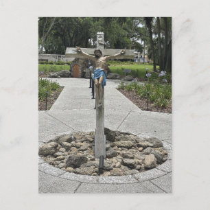 Cartão Postal Memorial do Crucifixo St. Augustine Flórida