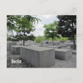 Cartão Postal Memorial do Holocausto de Berlim