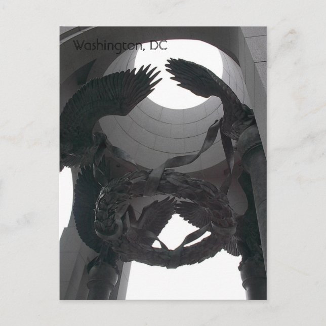 Cartão Postal Memorial Eagles (Frente)
