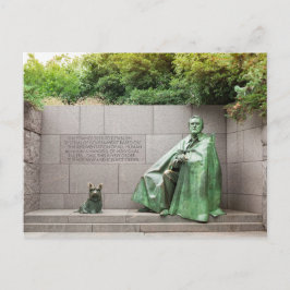 Cartão Postal Memorial FDR em Washington DC