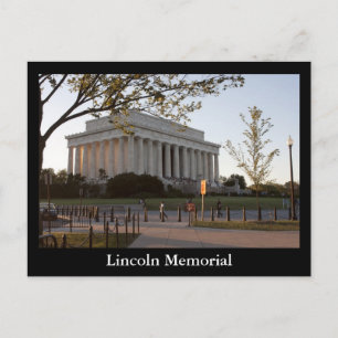 Cartão Postal Memorial Lincoln
