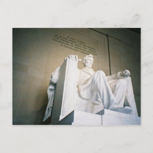 Cartão Postal Memorial Lincoln