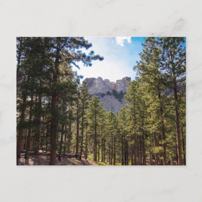 Cartão Postal Memorial Nacional Monte Rushmore, Dakota do Sul (Frente)