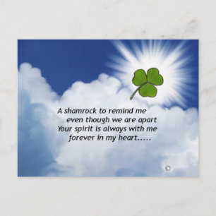 Cartão Postal Memorial Shamrock