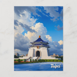 Cartão Postal Memorial Taipei CKS Taiwan