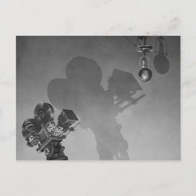 Cartão Postal Memórias da Tela Prateada, 1940 (Frente)