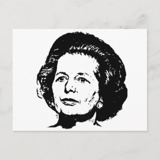 Cartão Postal Memórias de Margaret Thatcher