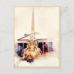 Cartão Postal Memórias de Roma: Panteão