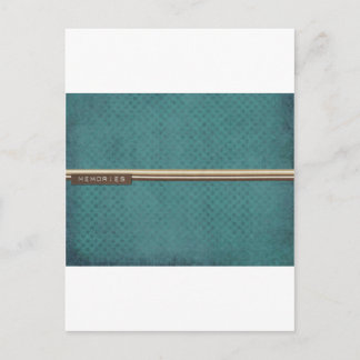 CARTÃO POSTAL MEMÓRIAS DO GREEN SCRAPBOOK