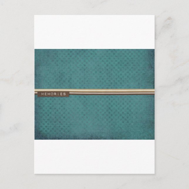 CARTÃO POSTAL MEMÓRIAS DO GREEN SCRAPBOOK (Frente)