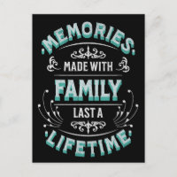 Memórias feitas com a família duram toda a vida