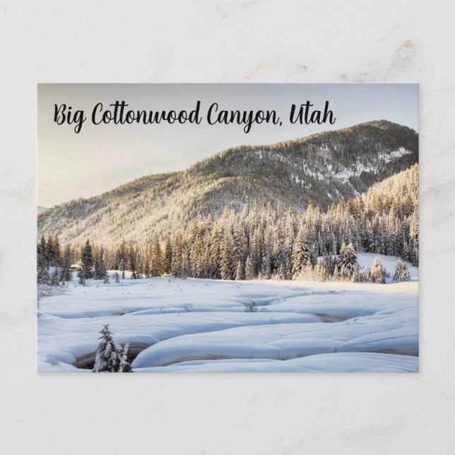 Cartão Postal Memórias Frias de Utah (Frente)