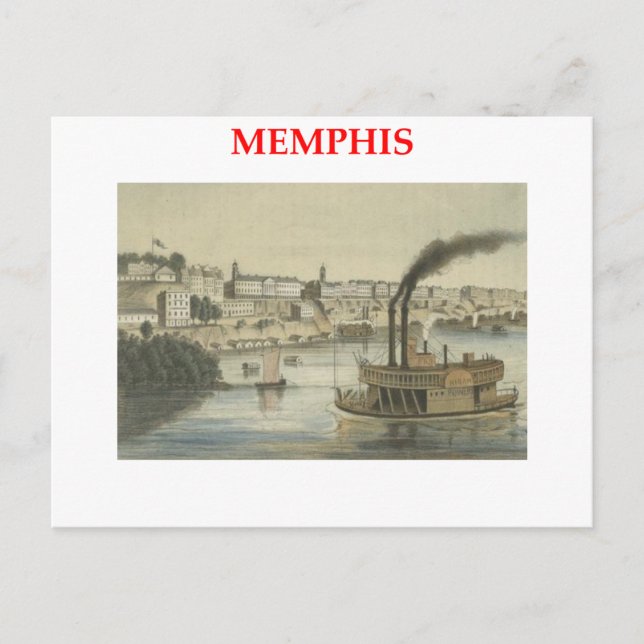 Cartão Postal memphis (Frente)
