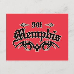 Cartão Postal Memphis 901