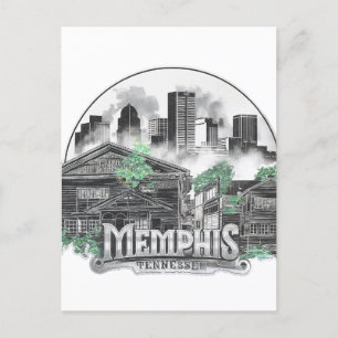 Cartão Postal Memphis City Tennessee EUA