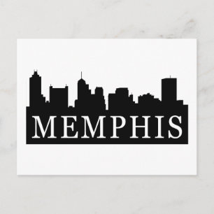 Cartão Postal Memphis Skyline