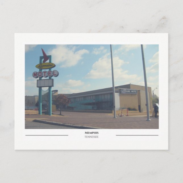 Cartão Postal Memphis, Tennessee (Frente)