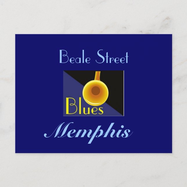 Cartão Postal Memphis Tennessee (Frente)