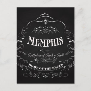 Cartão Postal Memphis, Tennessee - Cidade com Alma
