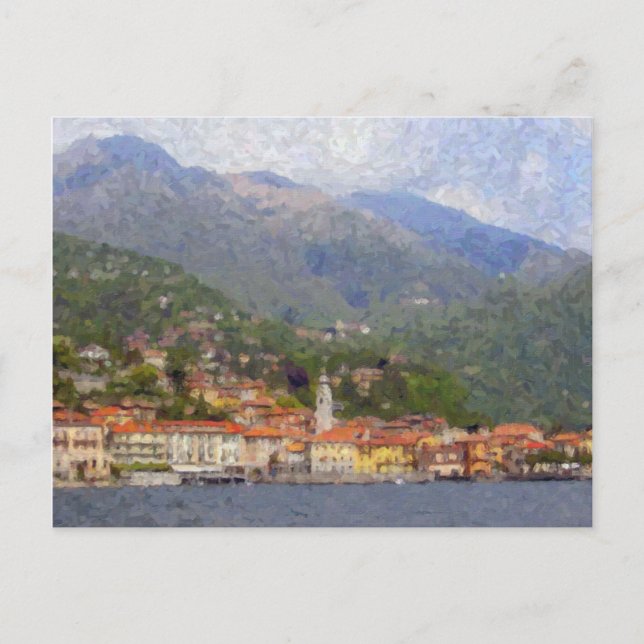 Cartão Postal Menaggio, Lago Como Postcard (Frente)