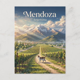 Cartão Postal Mendoza Argentina